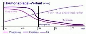 Hormonspiegelverlauf